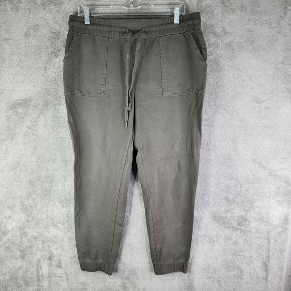 Mens Gray 32 Degrees Cool Jogger Pants Elastic Drawstring Waist Size L - Picture 2 of 13